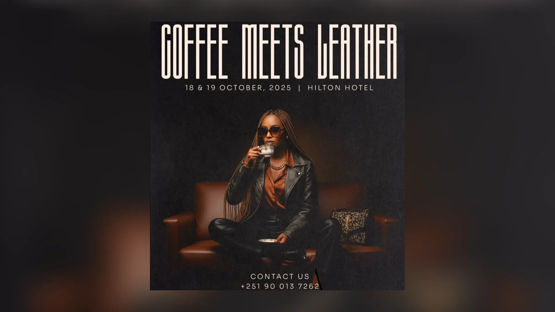 Coffee meets leather returns