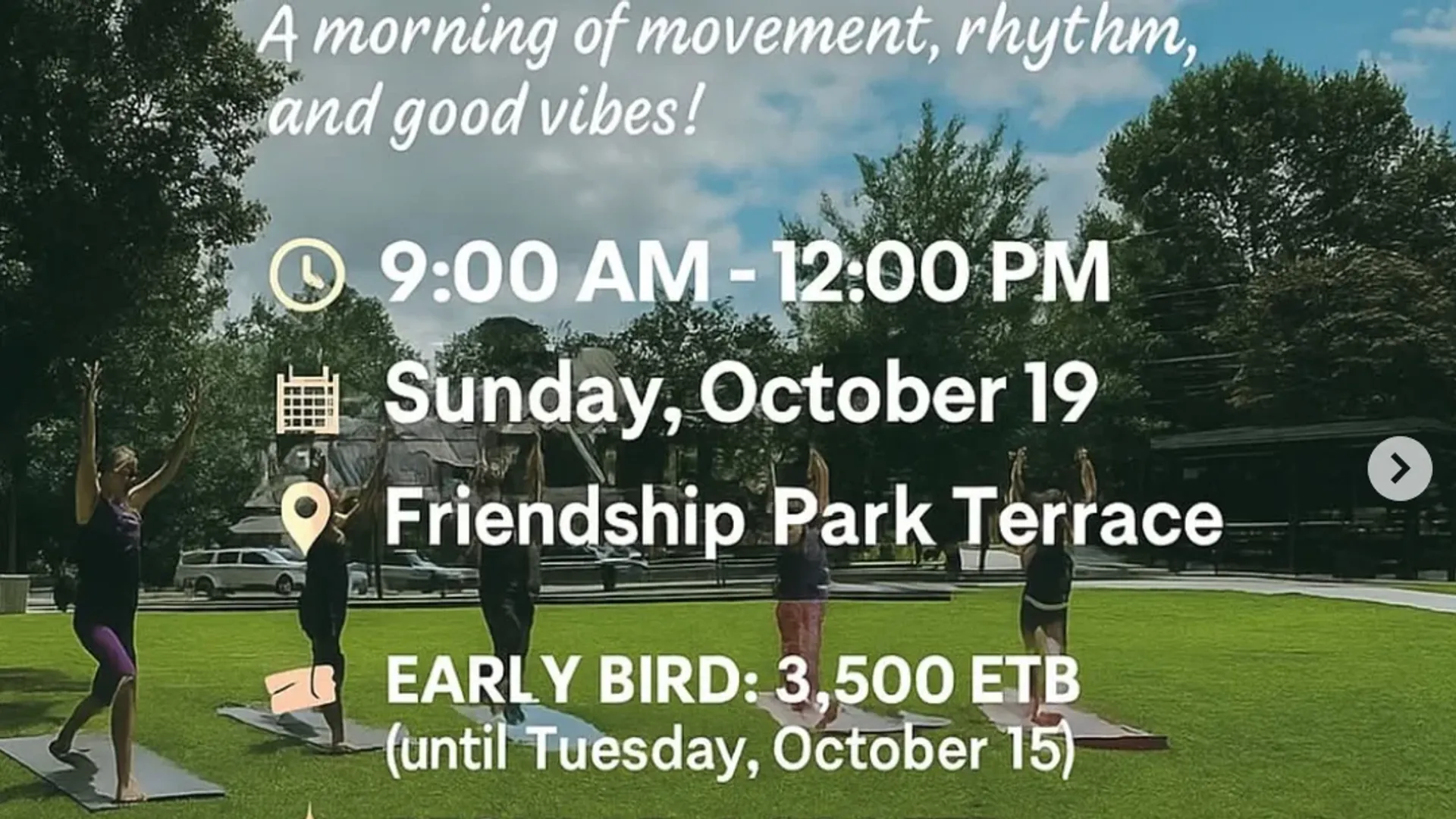 Yoga & Afrobeat brunch