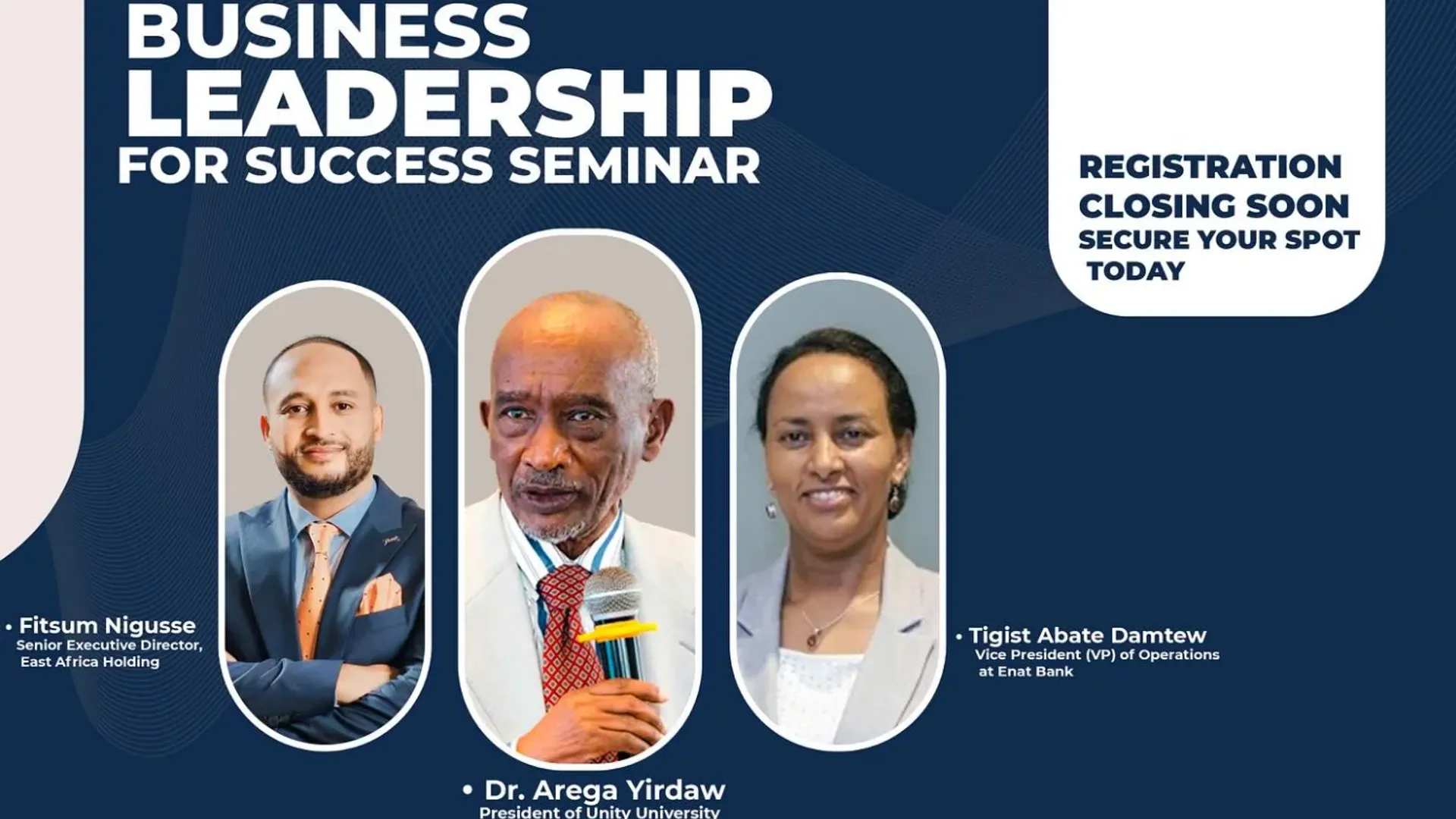 Business Leadership for Success Seminar