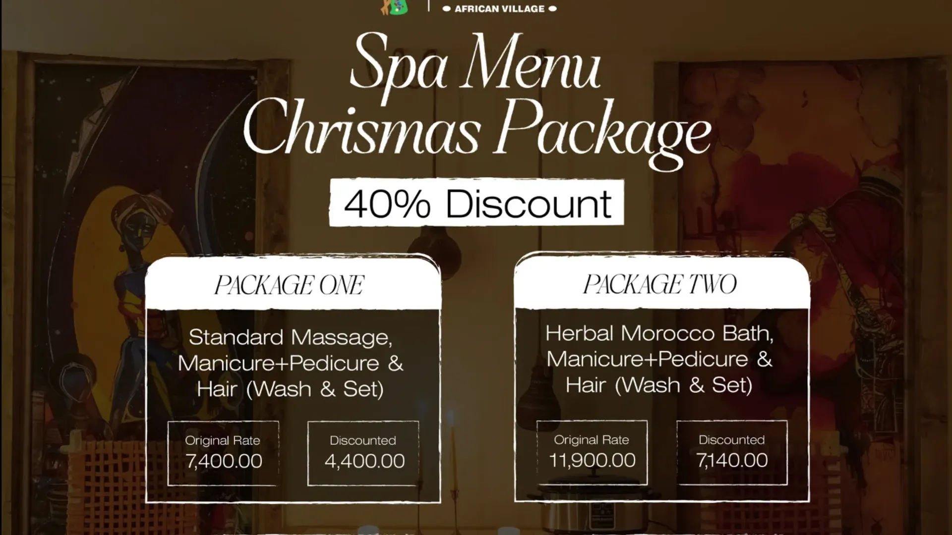 Sunday brunch at Kuriftu African Village