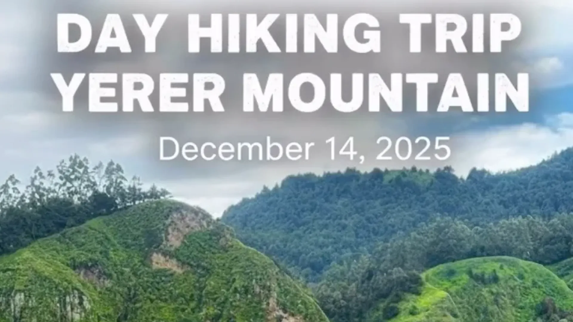 Day Hiking Trip to Erere Mountains