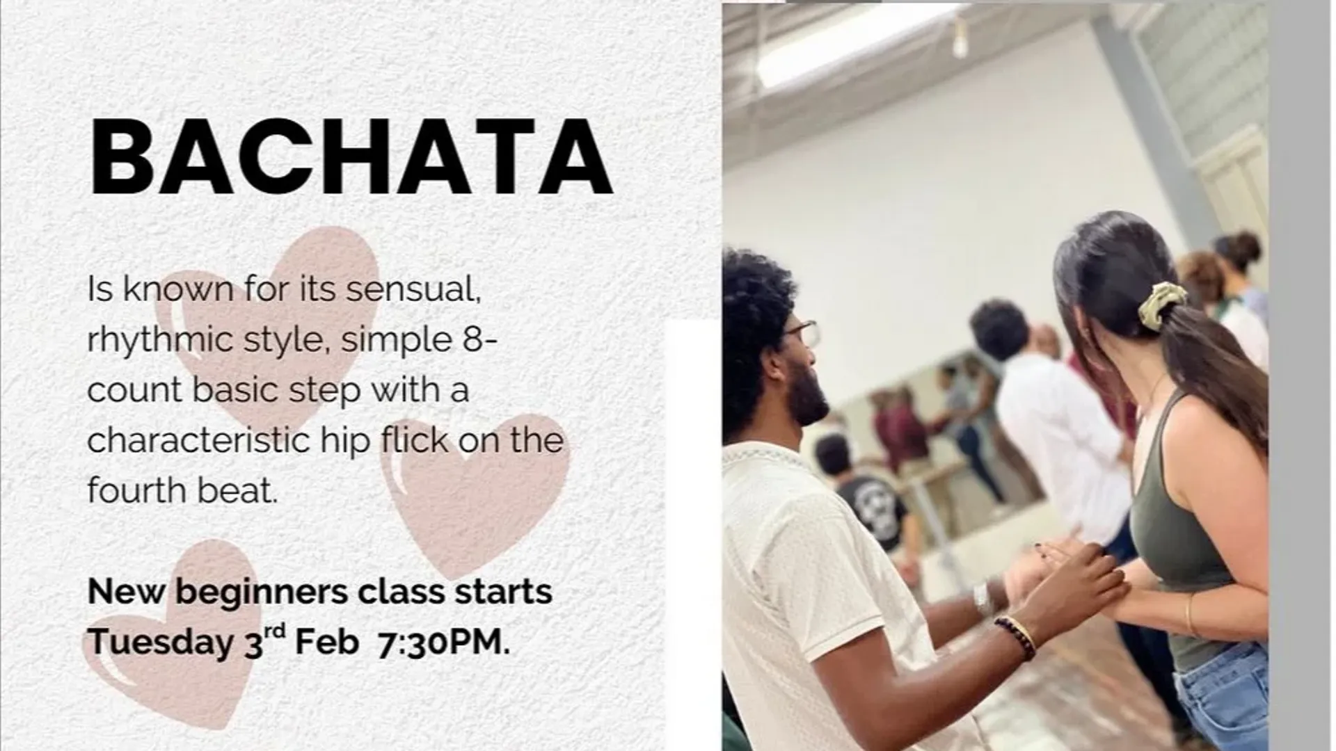 ❤️ Bachata dance lessons at Bailamor