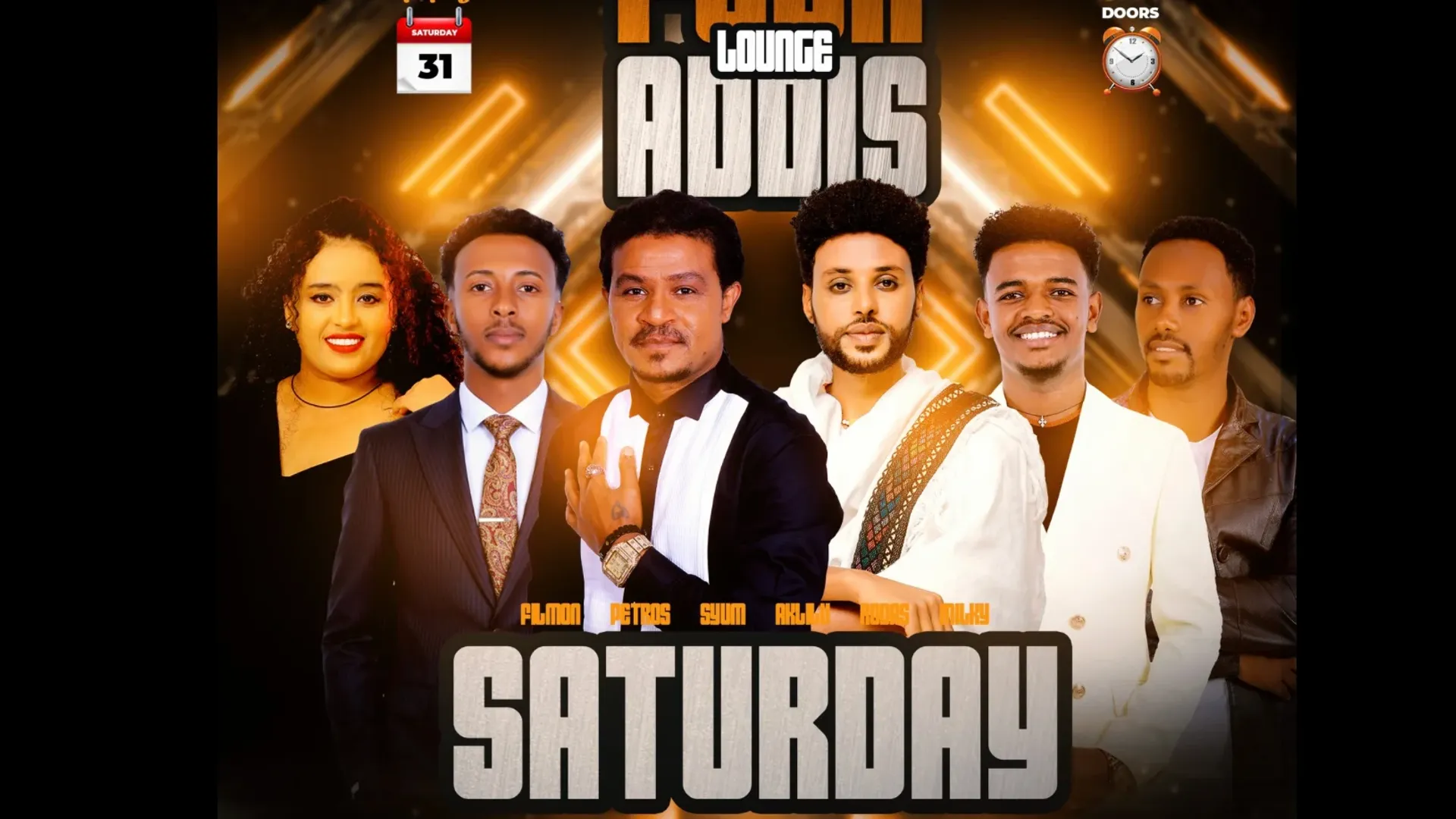 Saturday night Live Music at Flex Addis Lounge