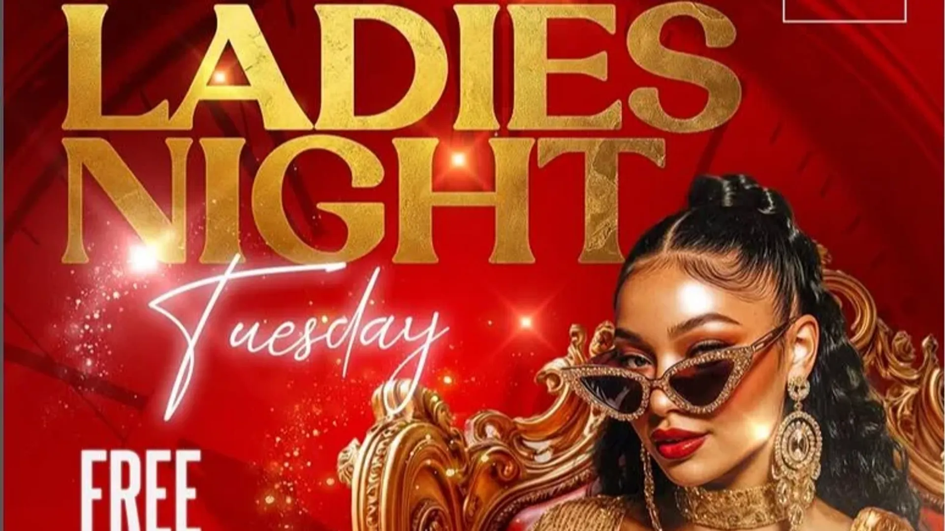 👑✨ LADIES NIGHT TUESDAY at Gold City Lounge