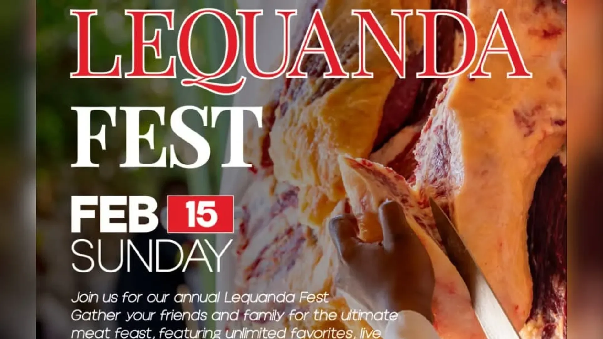 Lequanda Fest at Kuriftu Resort | Feb 15