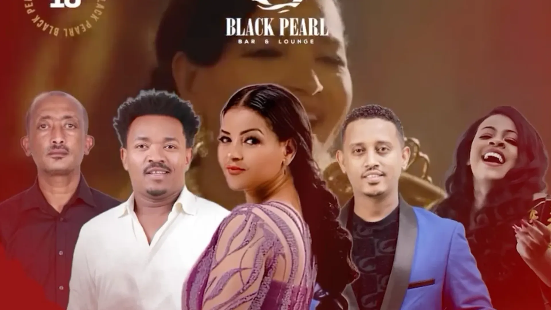 Black Pearl Lounge for a special live performance by Hebist Tiruneh