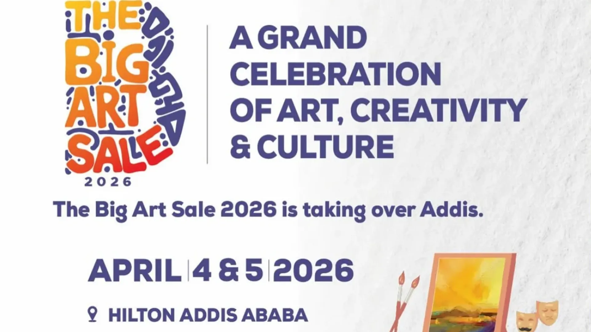 The Big Art Sale 2026 | Apr 4, 2026 | Events in Addis Ababa