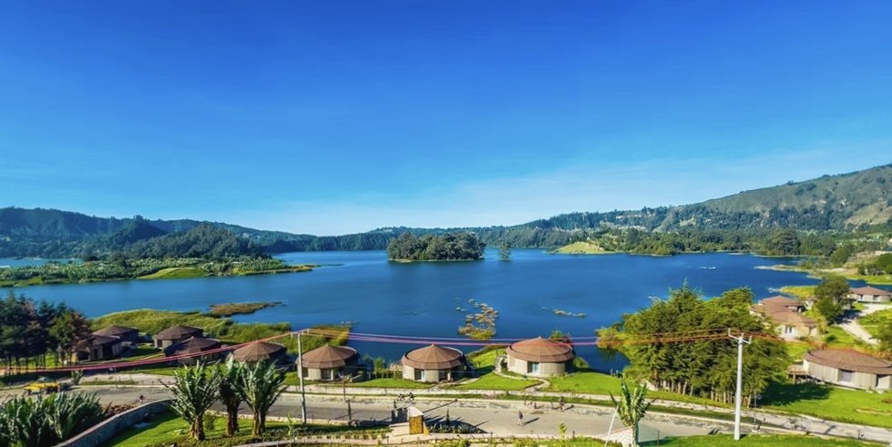 Wanchi Crater Lake, nestled in the heart of nature, provides a tranquil haven away from the chaos of urban living