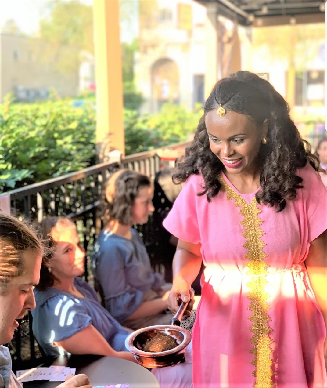 Dinner & Ethiopian Coffee Ceremony Cultural Experience